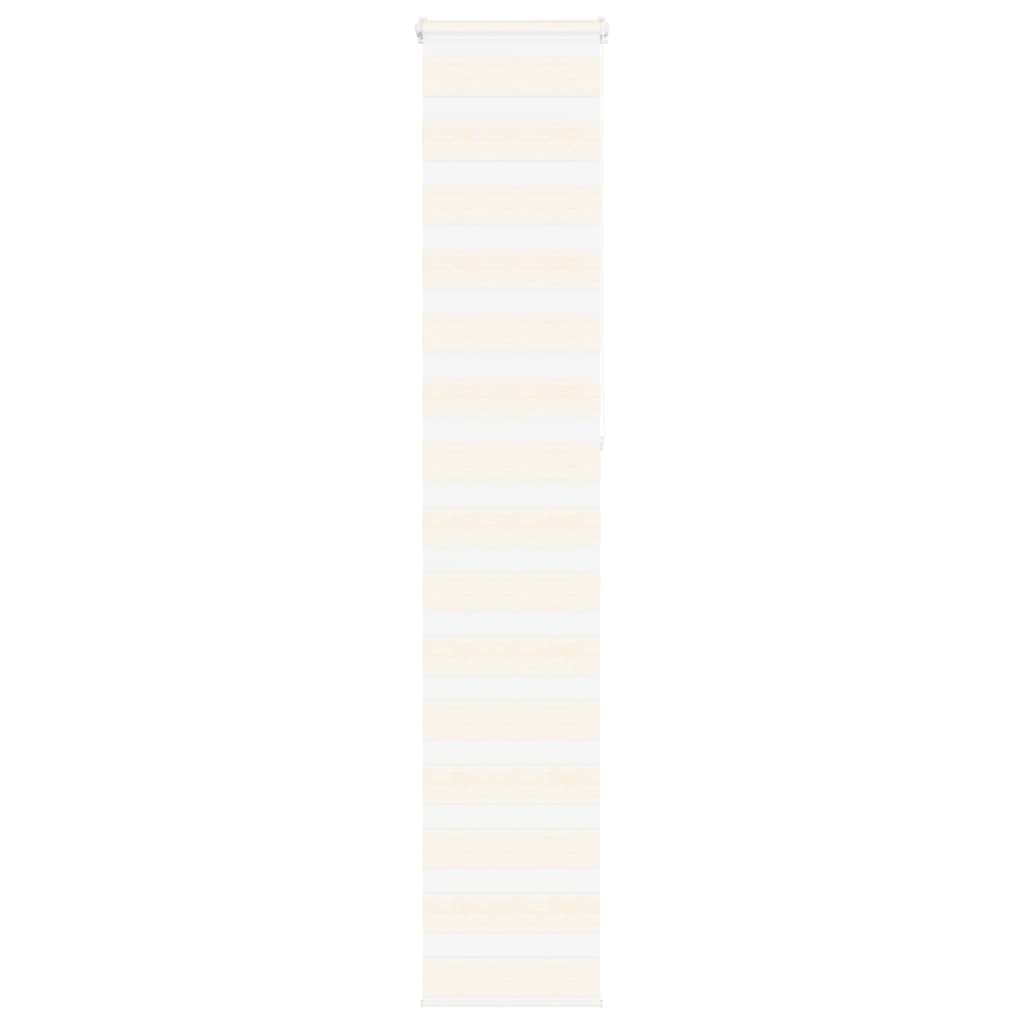 Store zèbre beige marbré largeur du tissu 35,9 cm polyester