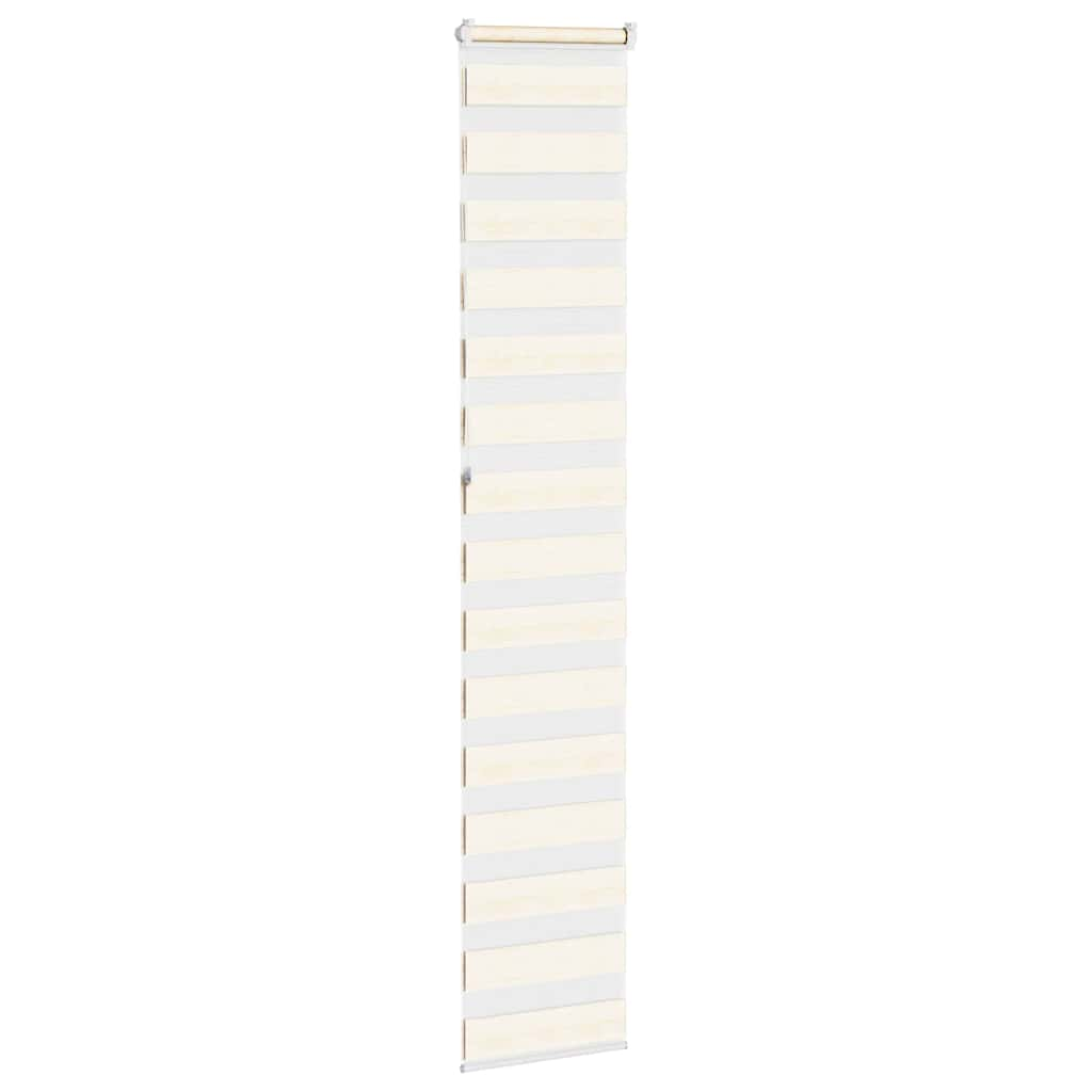 Store zèbre beige marbré largeur du tissu 35,9 cm polyester