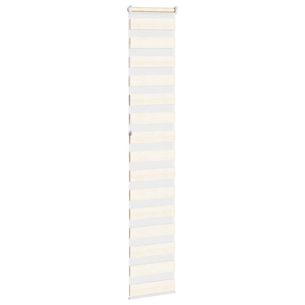 Store zèbre beige marbré largeur du tissu 40,9 cm polyester