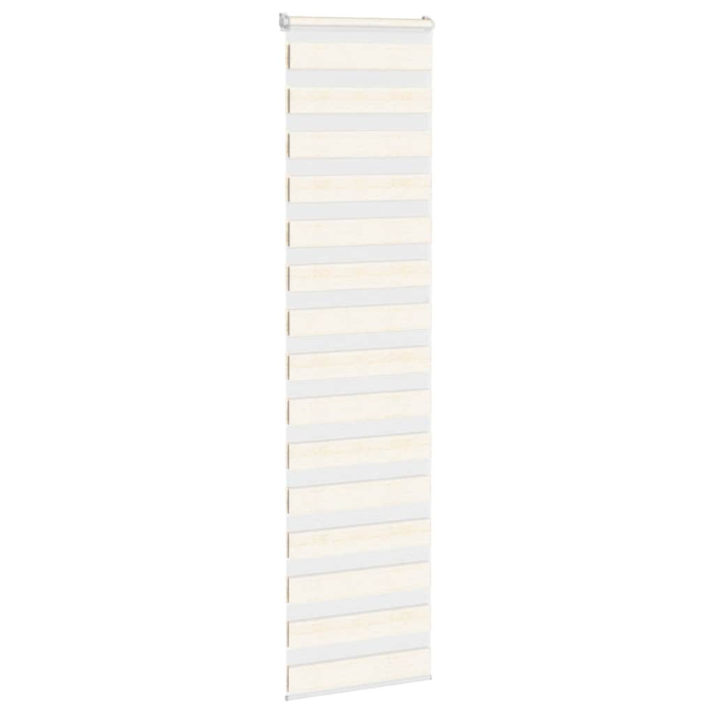 Store zèbre beige marbré largeur du tissu 55,9 cm polyester