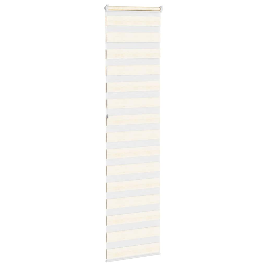 Store zèbre beige marbré largeur du tissu 55,9 cm polyester