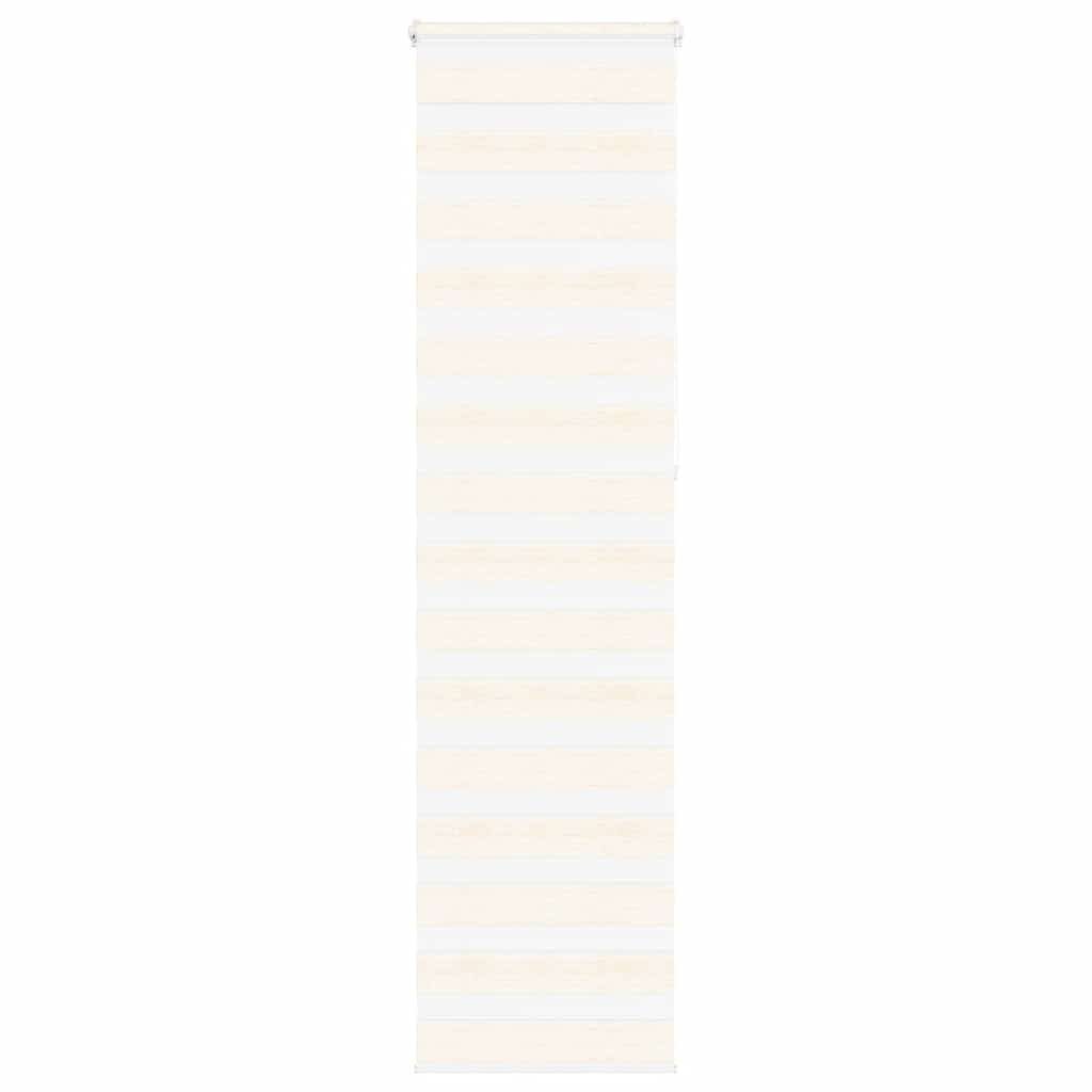 Store zèbre beige marbré largeur du tissu 60,9 cm polyester