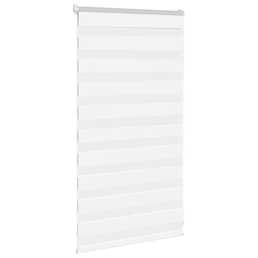 Store zèbre blanc 70x100 cm largeur du tissu 65,9 cm polyester