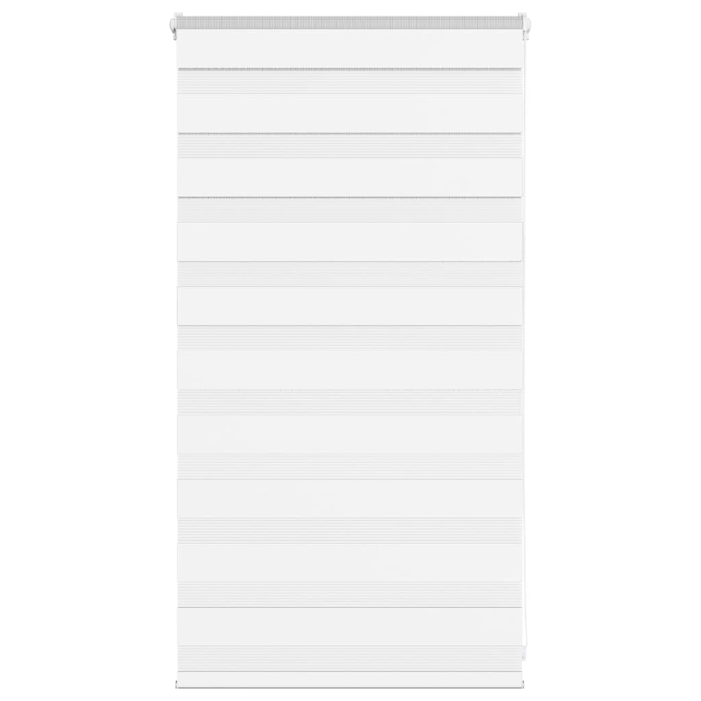 Store zèbre blanc 75x100 cm largeur du tissu 70,9 cm polyester