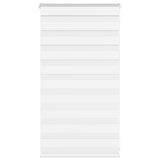 Store zèbre blanc 75x100 cm largeur du tissu 70,9 cm polyester