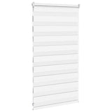 Store zèbre blanc 75x100 cm largeur du tissu 70,9 cm polyester