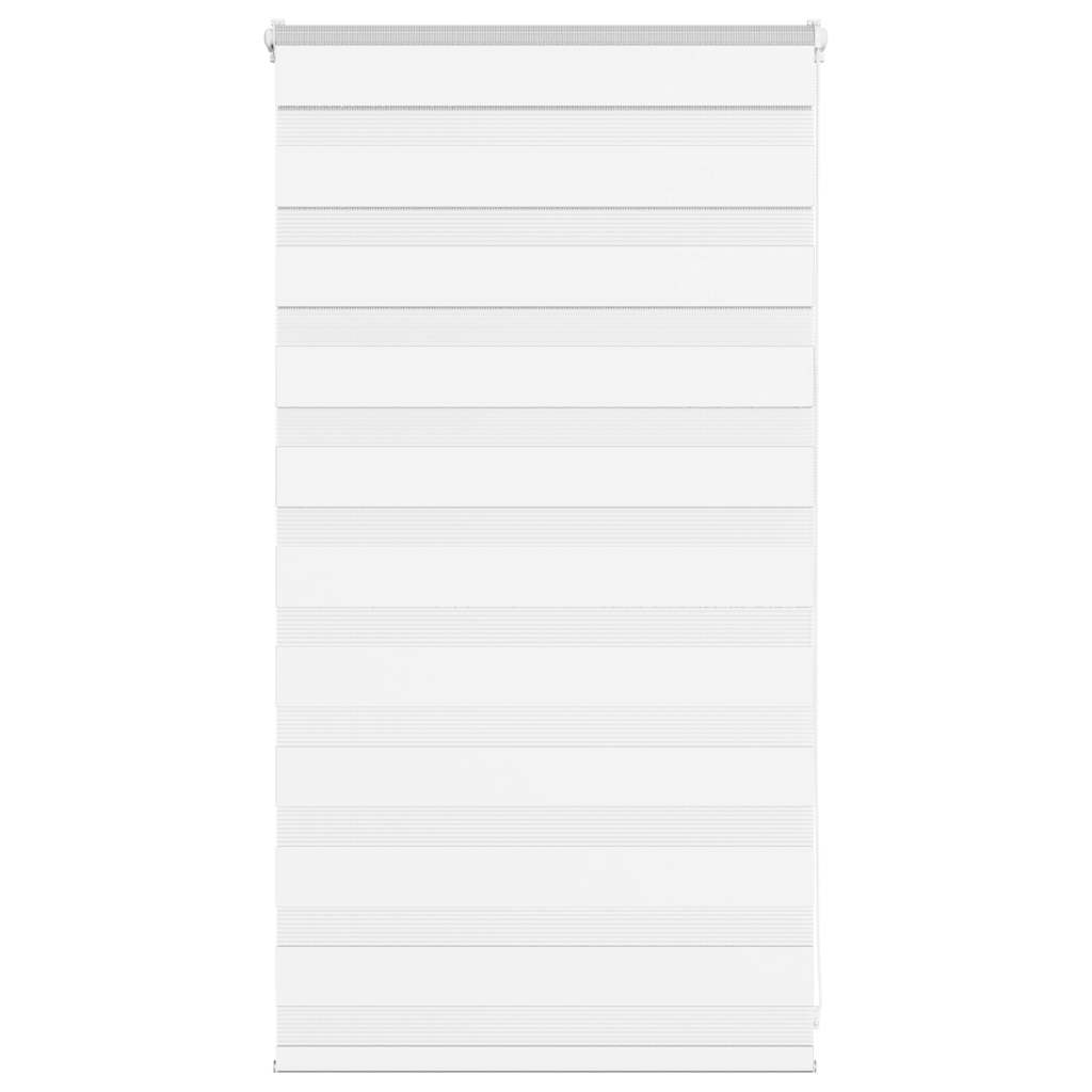 Store zèbre blanc 85x100 cm largeur du tissu 80,9 cm polyester