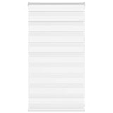 Store zèbre blanc 85x100 cm largeur du tissu 80,9 cm polyester