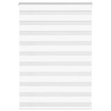 White zebra blind 95x100 cm fabric width 90.9 cm polyester