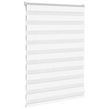 White zebra blind 100x100 cm fabric width 95.9cm polyester