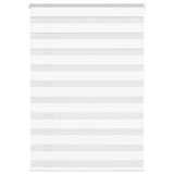 White zebra blind 105x100 cm fabric width 100.9cm polyester