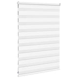 White zebra blind 105x100 cm fabric width 100.9cm polyester