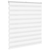 White zebra blind 120x100 cm fabric width 115.9cm polyester