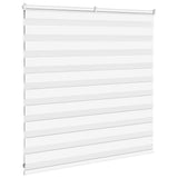 White zebra blind 145x100 cm fabric width 140.9cm polyester