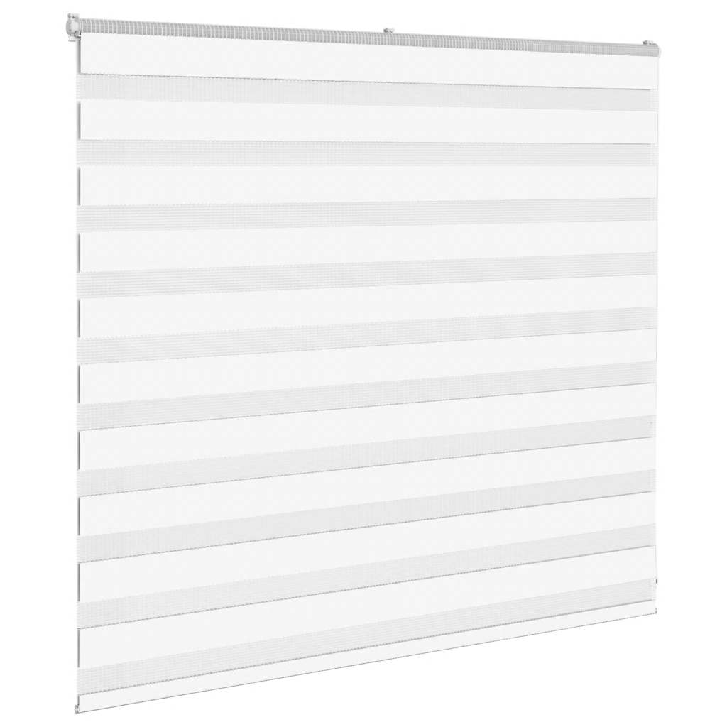 White zebra blind 155x100 cm fabric width 150.9cm polyester