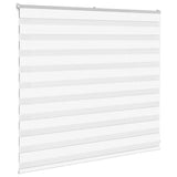 White zebra blind 155x100 cm fabric width 150.9cm polyester