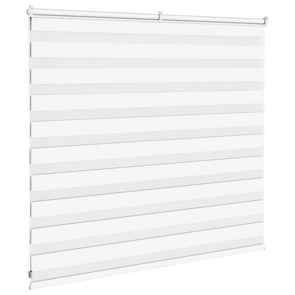 White zebra blind 155x100 cm fabric width 150.9cm polyester