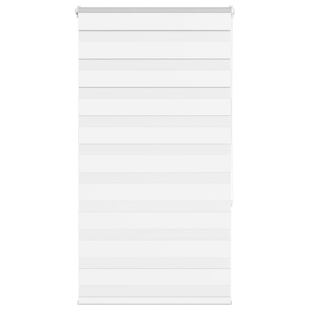 Store zèbre blanc 70x150 cm largeur du tissu 65,9 cm polyester