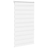 Store zèbre blanc 70x150 cm largeur du tissu 65,9 cm polyester