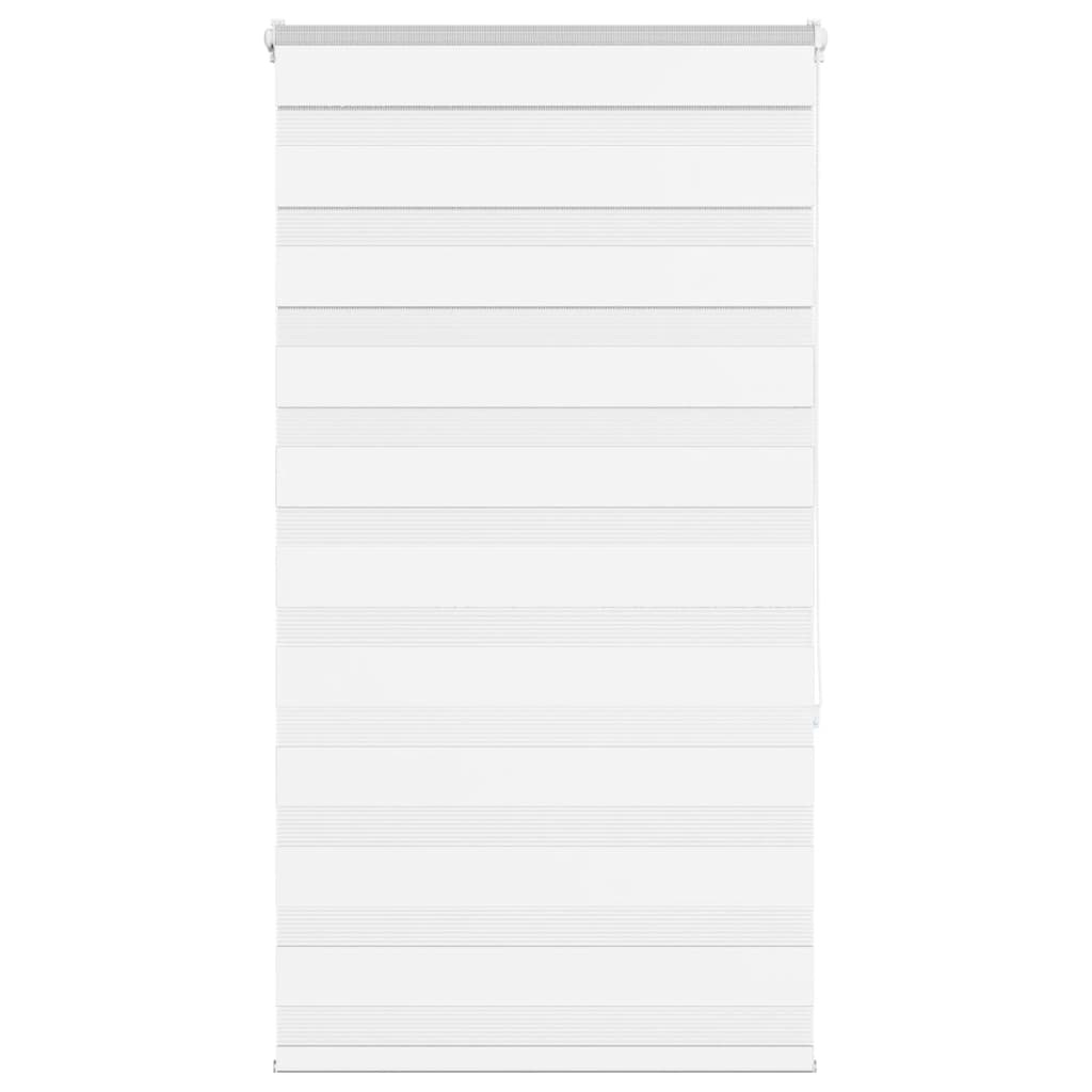 Store zèbre blanc 75x150 cm largeur du tissu 70,9 cm polyester