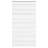 Store zèbre blanc 75x150 cm largeur du tissu 70,9 cm polyester