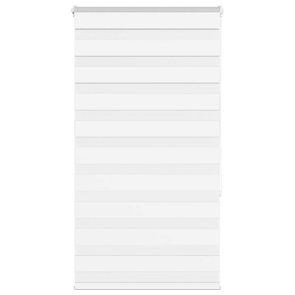 Store zèbre blanc 80x150 cm largeur du tissu 75,9 cm polyester