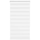 Store zèbre blanc 80x150 cm largeur du tissu 75,9 cm polyester