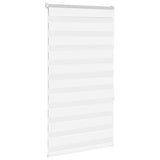 Store zèbre blanc 80x150 cm largeur du tissu 75,9 cm polyester