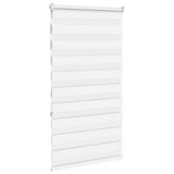 Store zèbre blanc 80x150 cm largeur du tissu 75,9 cm polyester