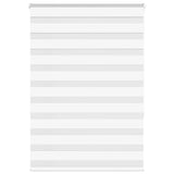 White zebra blind 95x150 cm fabric width 90.9 cm polyester