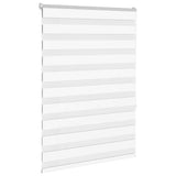 White zebra blind 105x150 cm fabric width 100.9cm polyester