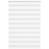 White zebra blind 115x150 cm fabric width 110.9cm polyester