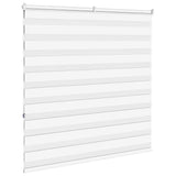 White zebra blind 150x150 cm fabric width 145.9cm polyester