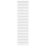 Store zèbre blanc 55x200 cm largeur du tissu 50,9 cm polyester