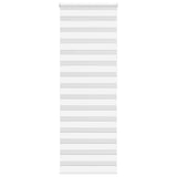 Store zèbre blanc 70x200 cm largeur du tissu 65,9 cm polyester