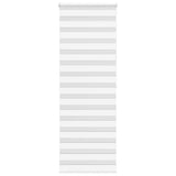 Store zèbre blanc 75x200 cm largeur du tissu 70,9 cm polyester