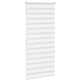 White zebra blind 105x200 cm fabric width 100.9cm polyester