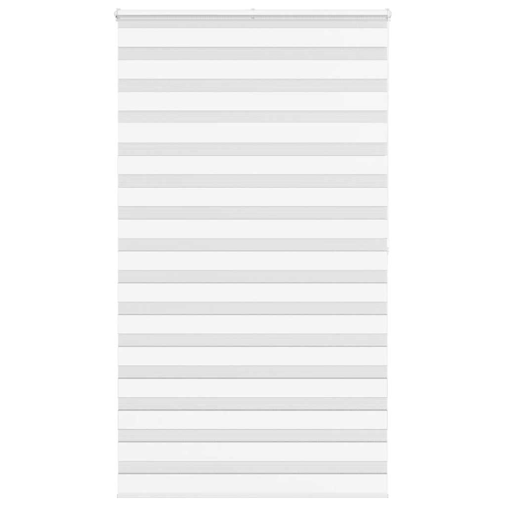 White zebra blind 120x200 cm fabric width 120.9cm polyester