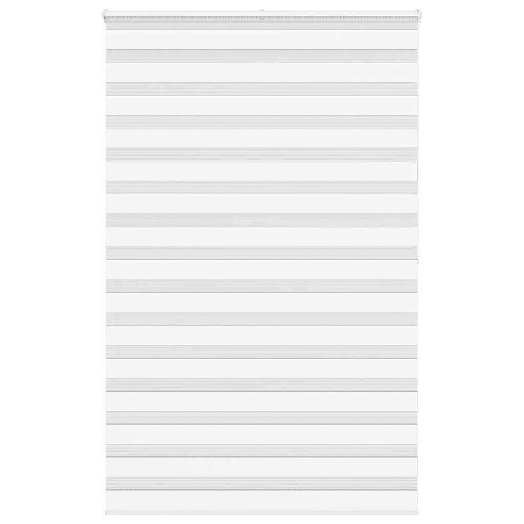 White zebra blind 145x200 cm fabric width 140.9cm polyester