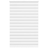 White zebra blind 145x200 cm fabric width 140.9cm polyester