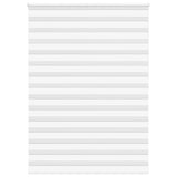 White zebra blind 155x200 cm fabric width 150.9cm polyester