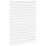 Store zèbre blanc 160x200 cm largeur du tissu 155,9cm polyester