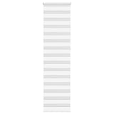 Store zèbre blanc 60x230 cm largeur du tissu 55,9 cm polyester