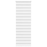 Store zèbre blanc 70x230 cm largeur du tissu 65,9 cm polyester