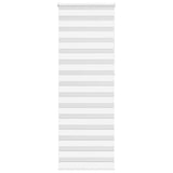 Store zèbre blanc 80x230 cm largeur du tissu 75,9 cm polyester