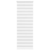 Store zèbre blanc 85x230 cm largeur du tissu 80,9 cm polyester