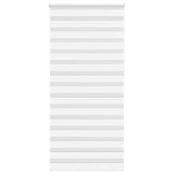 White zebra blind 95x230 cm fabric width 90.9 cm polyester