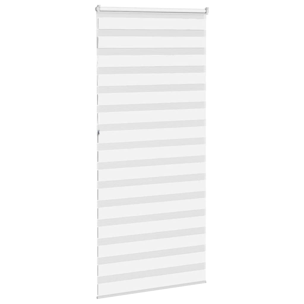 White zebra blind 95x230 cm fabric width 90.9 cm polyester