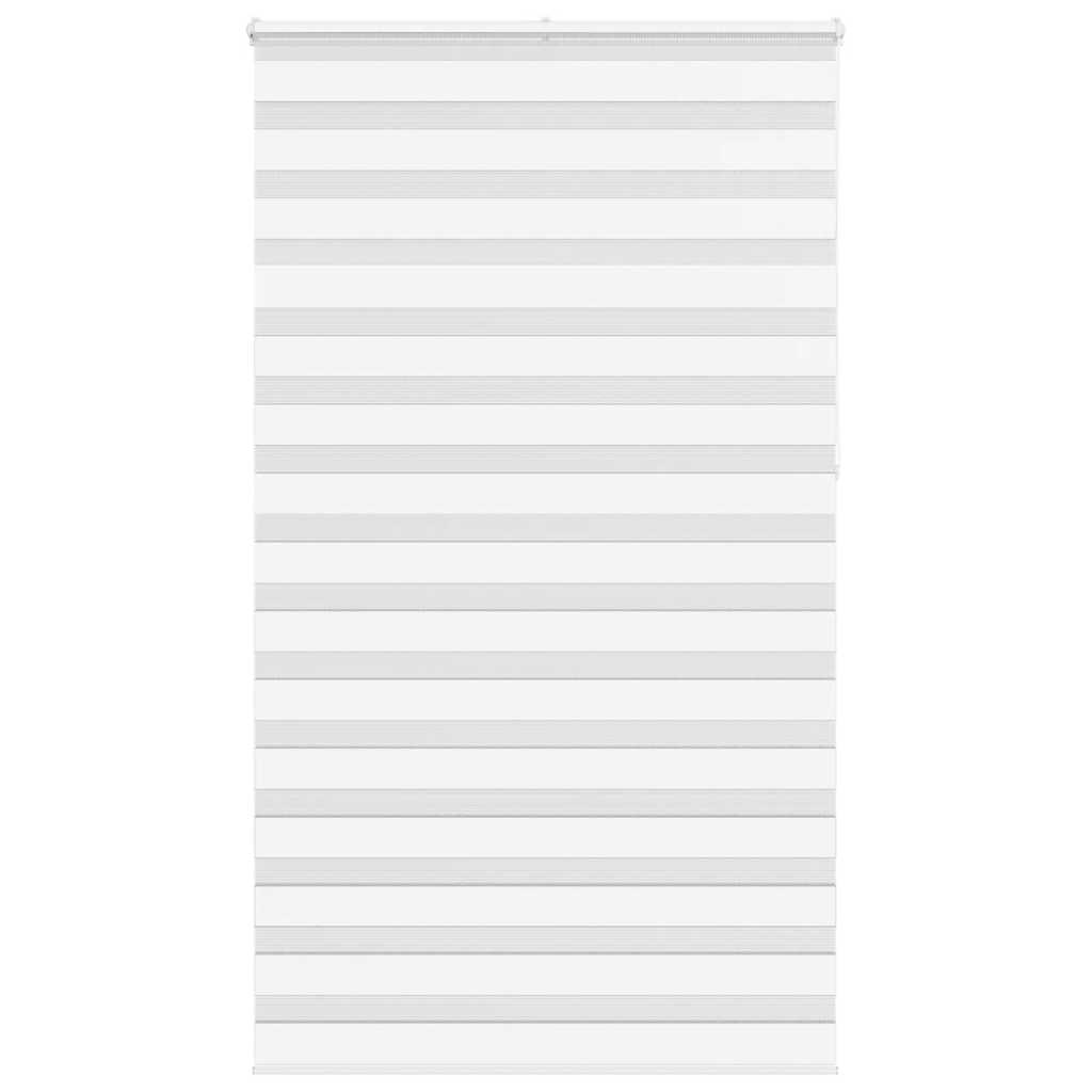 White zebra blind 120x230 cm fabric width 115.9cm polyester