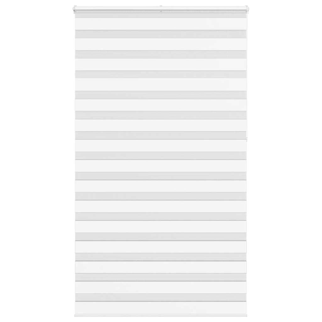 White zebra blind 135x230 cm fabric width 130.9cm polyester